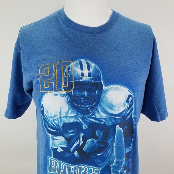 barry sanders shirt